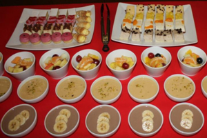 Dessertauswahl